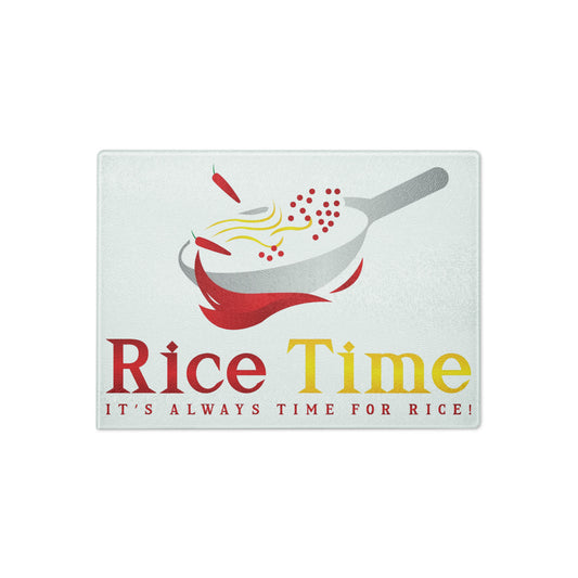 Rice Time Glass Cutting Board — alternate view 1