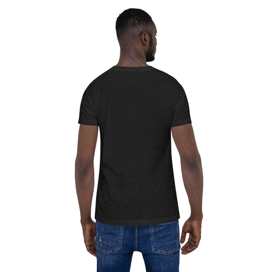 I’m Feeling A Little Grainy Today – Unisex T-Shirt in Black Heather — alternate view 1