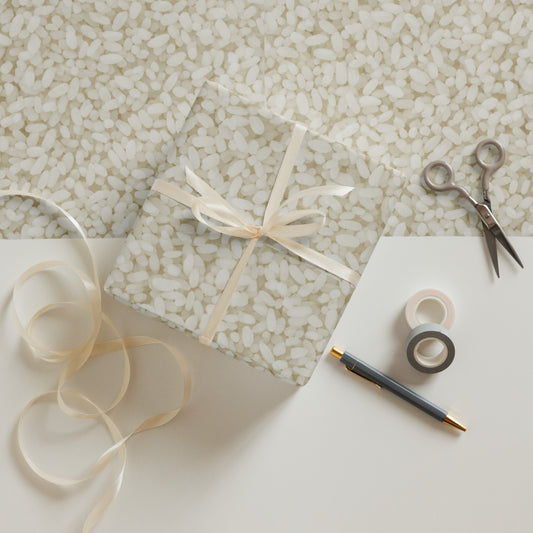 White Rice Wrapping Paper — alternate view 1